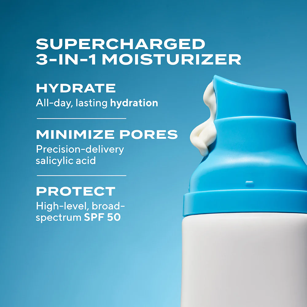 Superactive Moisturizer SPF 50: Mattifying Oil + Pore Control - Image 3